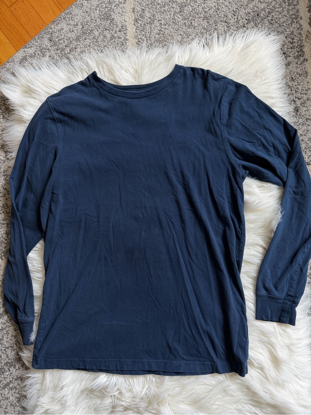 Cotton long sleeve tee